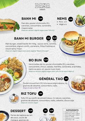 Carta del lugar  at Daya in Hendaye