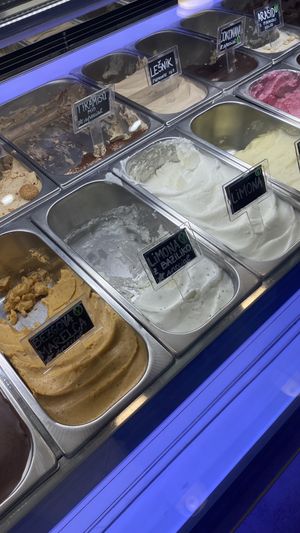  at Mersii Gelato in Piran