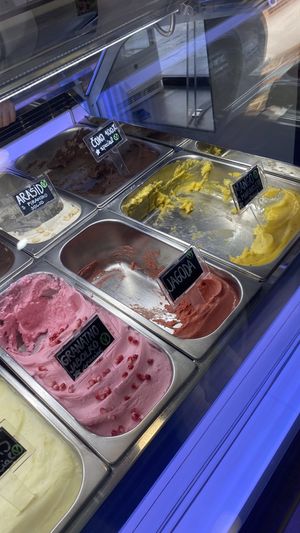   at Mersii Gelato in Piran