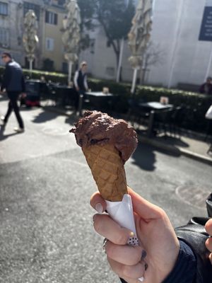   at Mersii Gelato in Piran