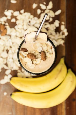 Tahini Power Smoothie   at Pizza Tomate in Santa Teresa