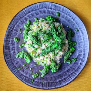 Risotto at GreenHouse Bistro Wegańskie in Jelenia Gora