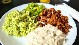 Soy gyros 🌱👍 at GreenHouse Bistro Wegańskie in Jelenia Gora