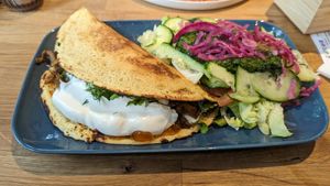 Niekebap at GreenHouse Bistro Wegańskie in Jelenia Gora