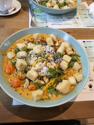 Curry ❤️  at GreenHouse Bistro Wegańskie in Jelenia Gora