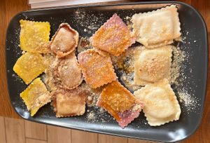 Raviolli mix  at GreenHouse Bistro Wegańskie in Jelenia Gora