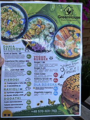   at GreenHouse Bistro Wegańskie in Jelenia Gora