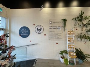 inside  #Veganuary at Nuttea in Vancouver