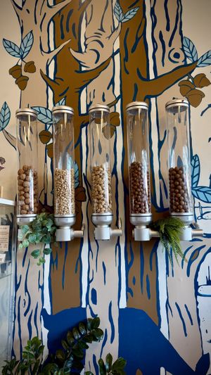 How cute a I love nuts!  at Nuttea in Vancouver