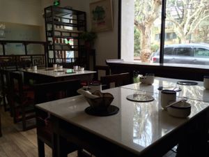 inside restaurant at Gan Ye Zi Hotpot - Frankie's Kitchen in Shanghai