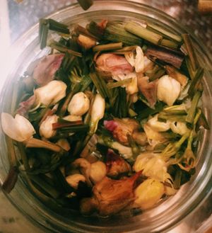 Tea at Gan Ye Zi Hotpot - Frankie's Kitchen in Shanghai