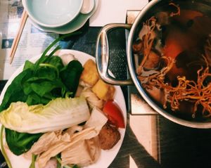 Hot pot. at Gan Ye Zi Hotpot - Frankie's Kitchen in Shanghai