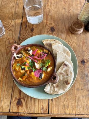 Vegan shashuka 🌶️   at Redclay Cafe in Taghazout