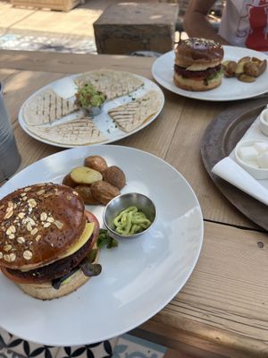   at Redclay Cafe in Taghazout