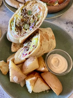 Burrito   at Redclay Cafe in Taghazout