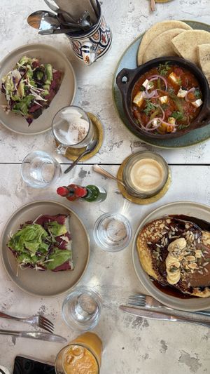   at Redclay Cafe in Taghazout