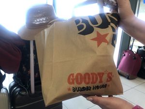 Packaging  at RHO - Goody's Burger House - Departures in Rhodes