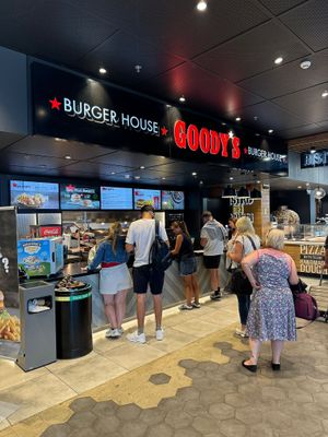   at RHO - Goody's Burger House - Departures in Rhodes