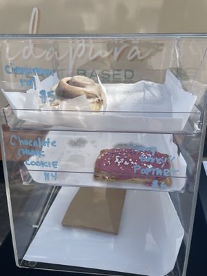 This was what was left for desserts. Will try something next time .  at Vida Pura in Los Angeles