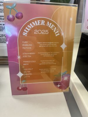 Menu August 2 2025  at Vida Pura in East Los Angeles