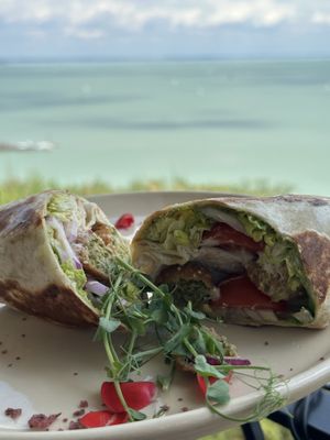 Chickpea balls tortillaa  at Apátsági Rege Cukrászda in Tihany