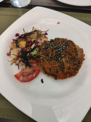 Tartaleta de soja at Agape in Vic