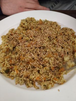 Couscous at Agape in Vic