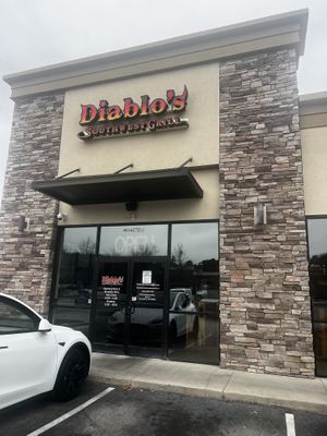 Easy location off interstate  at Diablo's Southwest Grill in Grovetown
