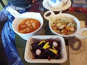 Vegan menu at Frangipane Garden Restaurant in San Benedetto Del Tronto