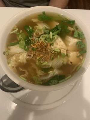 Vegan soup  at Nutcharee's Authentic Thai Food in Kihei