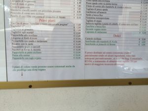 Vegan Foods~Green Color Only at Il Giardino della Serenissima in Pordenone