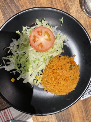 sides for tofu fajitas   at Las Brisas Mexican Restaurant in Edmonds