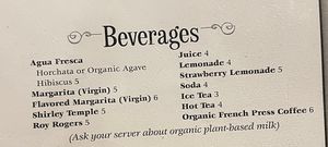 drinks   at Las Brisas Mexican Restaurant in Edmonds