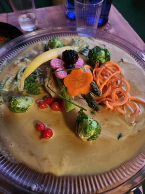 Potato cake. at The Yellow Carrot Bistro in Durango