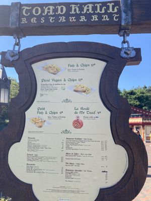 Soy-based  at Disneyland - Toad Hall Restaurant in Chessy