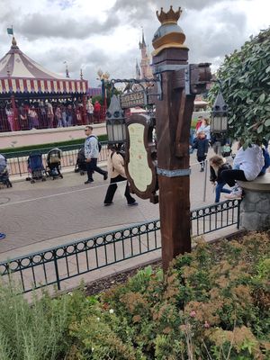 Near the castle at Disneyland - Toad Hall Restaurant in Chessy