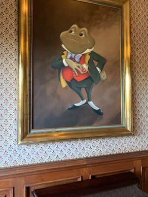   at Disneyland - Toad Hall Restaurant in Chessy