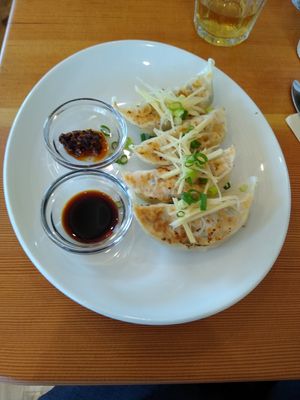 Gyoza at Alishan Park アリサンパーク in Tokyo
