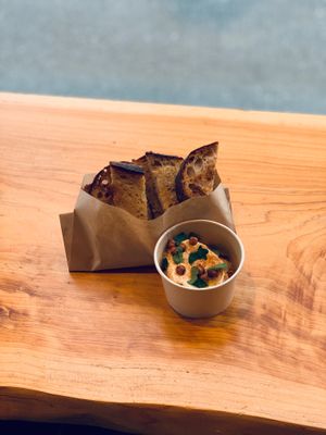 Hummus (Takeout) at Alishan Park アリサンパーク in Tokyo