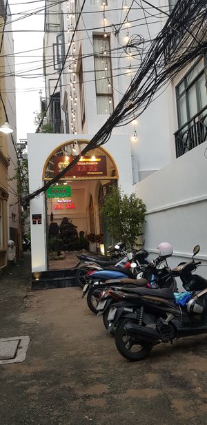 Entrance at Bà Xã in Ho Chi Minh City