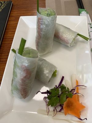 Spring Rolls   at Bà Xã in Ho Chi Minh City
