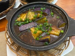Sichuan eggplant   at Bà Xã in Ho Chi Minh City