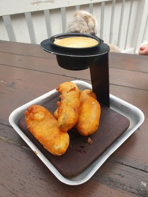 Frickles at Hickory's Smokehouse in Wilmslow