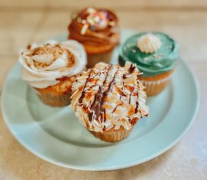 Samoa, vanilla, chocolate, and carrot at Erin McKenna's Bakery in Los Angeles