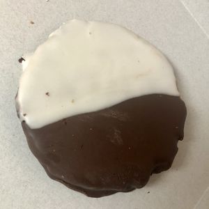 Black and White Cookie at Erin McKenna's Bakery in Los Angeles