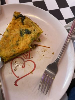 Frittata   at Erin McKenna's Bakery in Los Angeles