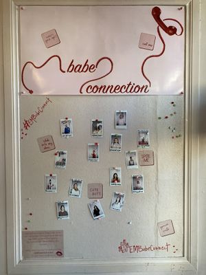 this a lil suss tho  at Erin McKenna's Bakery in Los Angeles