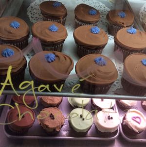 cupcakes at Erin McKenna's Bakery in Los Angeles