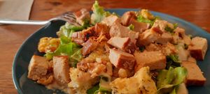 Salad at Le Jardin in Biarritz