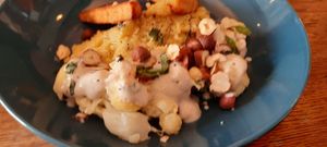 Polenta at Le Jardin in Biarritz